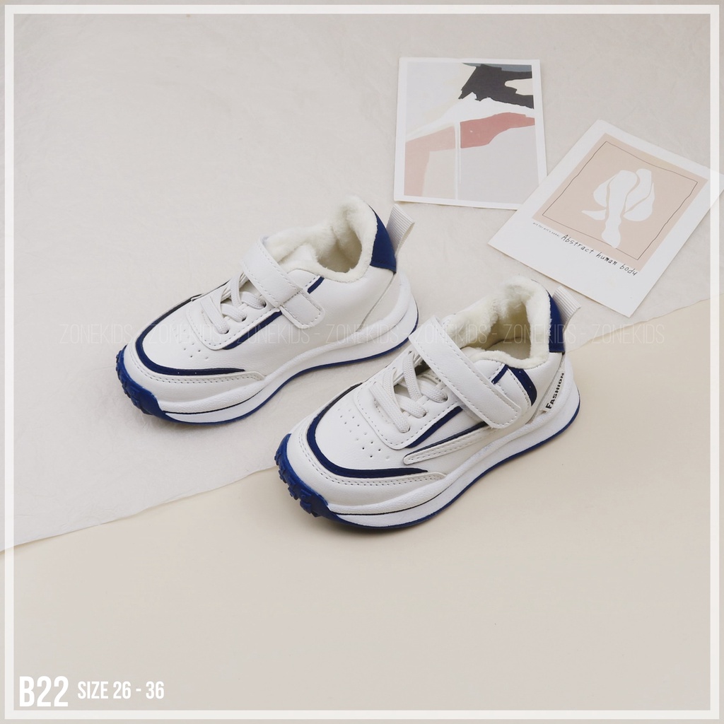 Giày thể thao lót lông cho bé gái Zonekids - B22