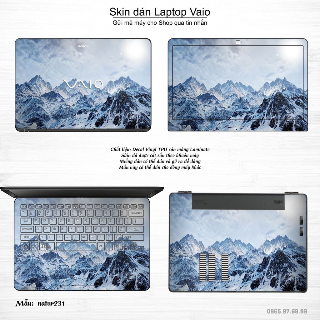 Skin dán Laptop Sony Vaio in hình thiên nhiên _nhiều mẫu 9 (inbox mã máy cho Shop)