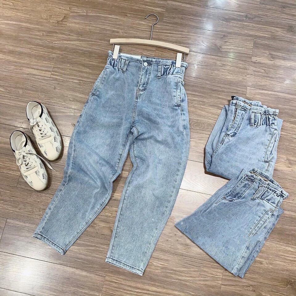 FS50K_Quần Jeans Nữ Lưng Thun Cao Cấp OHS548