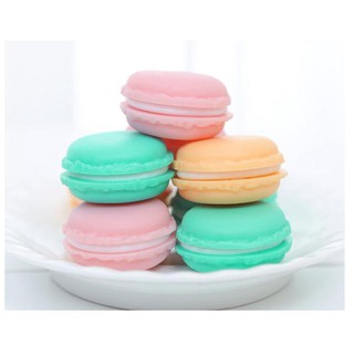 Hộp đựng mini hình bánh Macaron tiện lợi (Giao màu ngẫu nhiên)