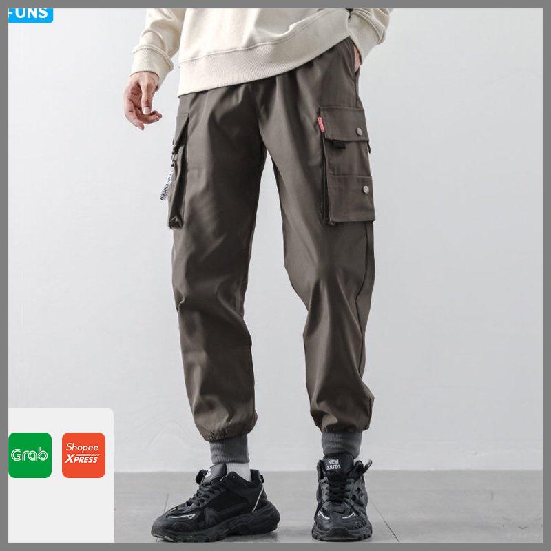 Quần Jogger nam FUNS mã TT33.1 quần kaki túi hộp phong cách Hàn Quốc