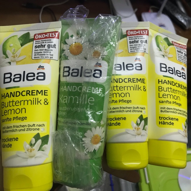 Kem dưỡng tay Balea Handcreme Buttermilk & Lemon