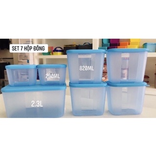 Bộ hộp trữ đông Tupperware 7 hộp