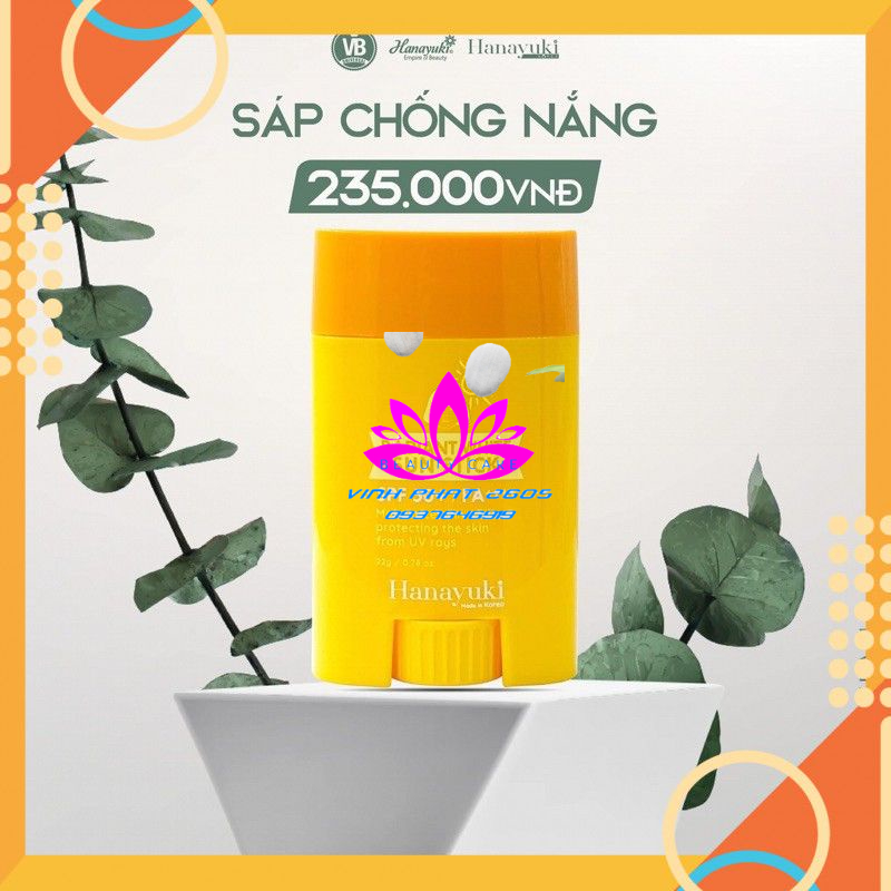 [Chính Hãng]Sáp chống nắng dạng lăn Hannayuki