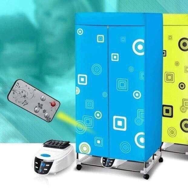Tủ Sấy Quần Áo Cỡ Lớn Có Điều Khiển Từ Chạy Êm Không Gây Ồn