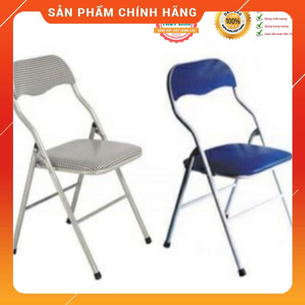 Ghế gập gấp gọn / bọc da khung sắt , ghế văn phòng