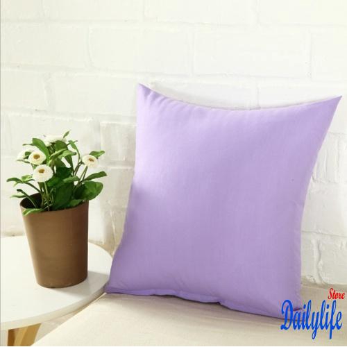 L.V-Home Decor Vintage Art Style Cotton Linen Pillow Case Sofa Throw Cushion