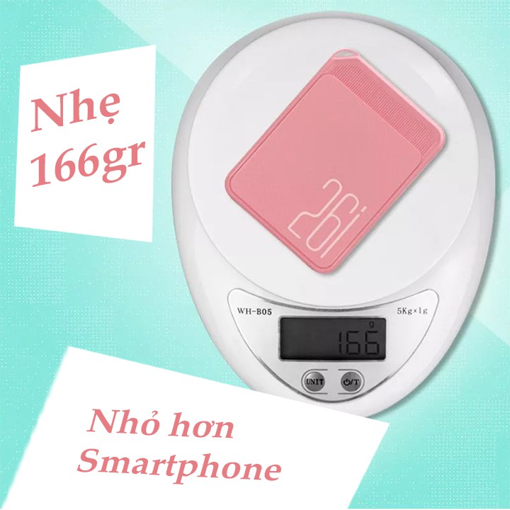 Sạc dự phòng mini giá rẻ 10000mAh