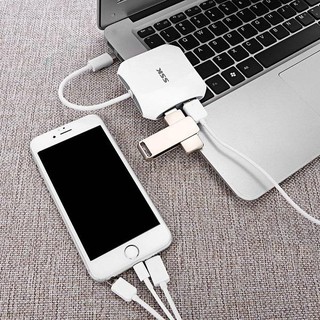 BỘ HUB CHUYỂN TYPE-C RA 4 CỔNG USB 3.0 SSK SHU-810
