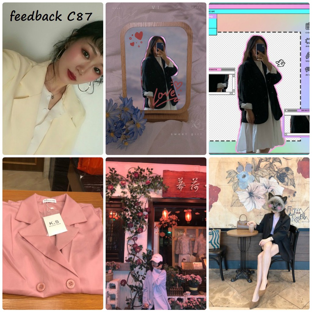 Áo Blazer mỏng 1 lớp (C87) - Hàng CÓ SẴN | BigBuy360 - bigbuy360.vn