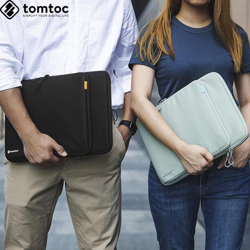 Túi Chống Sốc TOMTOC Premium Macbook/Laptop H13 Màu Đen
