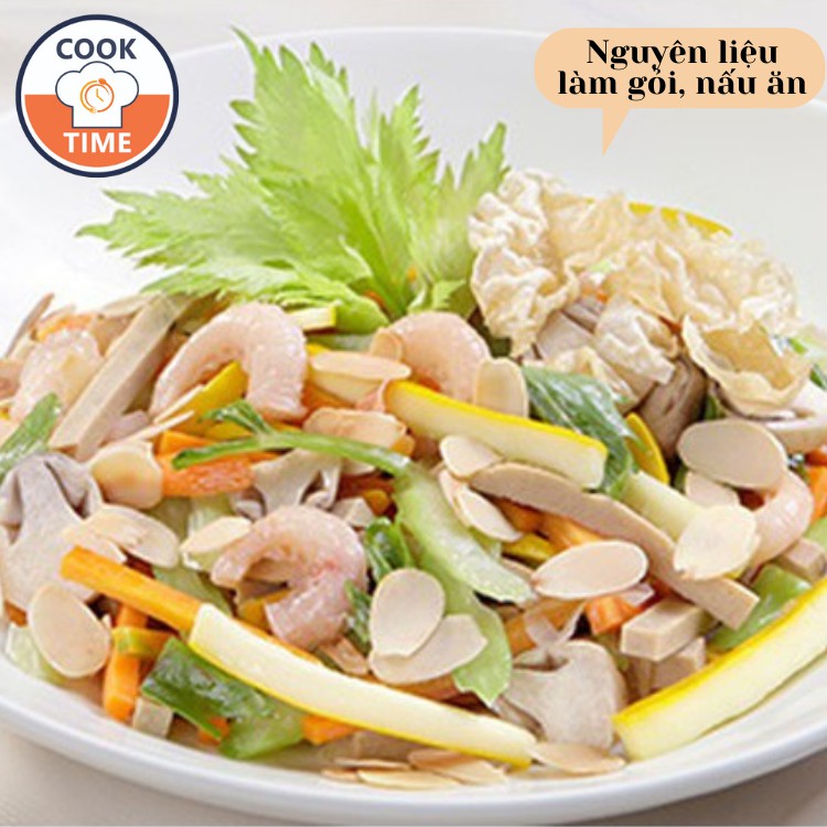 100g Hạnh nhân lát Mỹ rang tự nhiên, không tẩm ướp 8 công dụng - Cooktime.vn