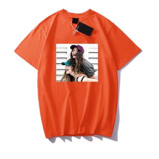 Áo thun cotton cổ V thời trang năng động cho nữ