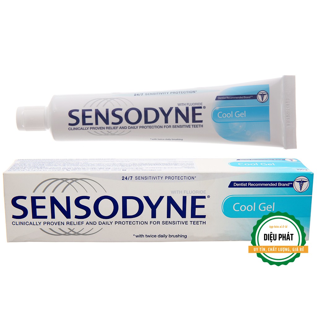 ⚡️ Kem Đánh Răng Sensodyne Cool Gel Giảm Ê Buốt 24/7 Mát Lạnh 100g