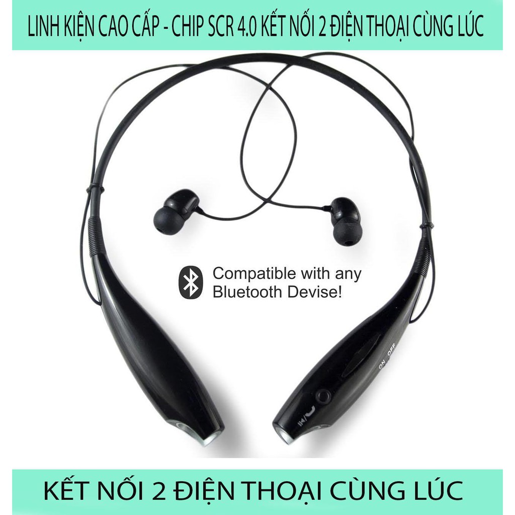 TAI NGHE KHÔNG DÂY PHIÊN BẢN MỚI NHẤT CHỐNG ỒN TỐT - TAI NGHE BLUETOOTH THỂ THAO