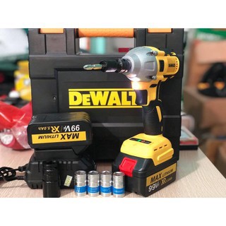 Máy Siết Bulong DEWALT 99V – Máy Bắn Vít Dewalt – Tặng đầu khẩu