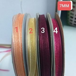 Ruy băng von viền size 7mm đến  4 cm (dây 5 mét )