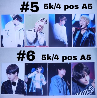 (Có sẵn) Sale poster A5 V BTS