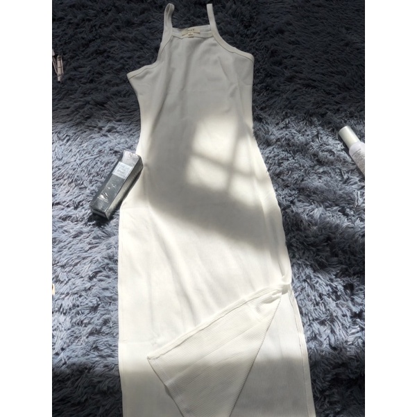 Váy đầm cổ yếm xẻ tà nữ XS-S-M-L-XL vnxk Love J