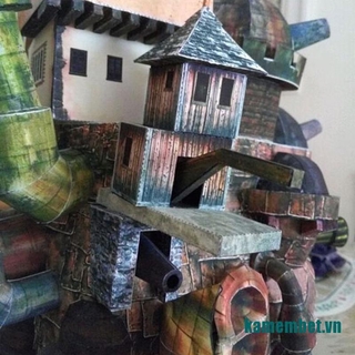 Mô Hình Lâu Đài 3D Bằng Giấy