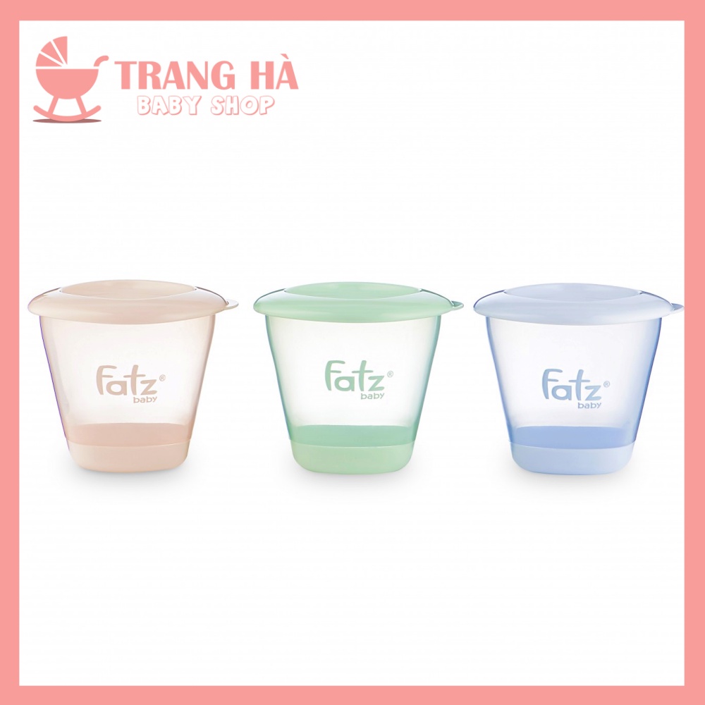 Bộ 3 Cốc Trữ Thức Ăn Dặm Xếp Chồng 150ml Fatz Baby FB0060N