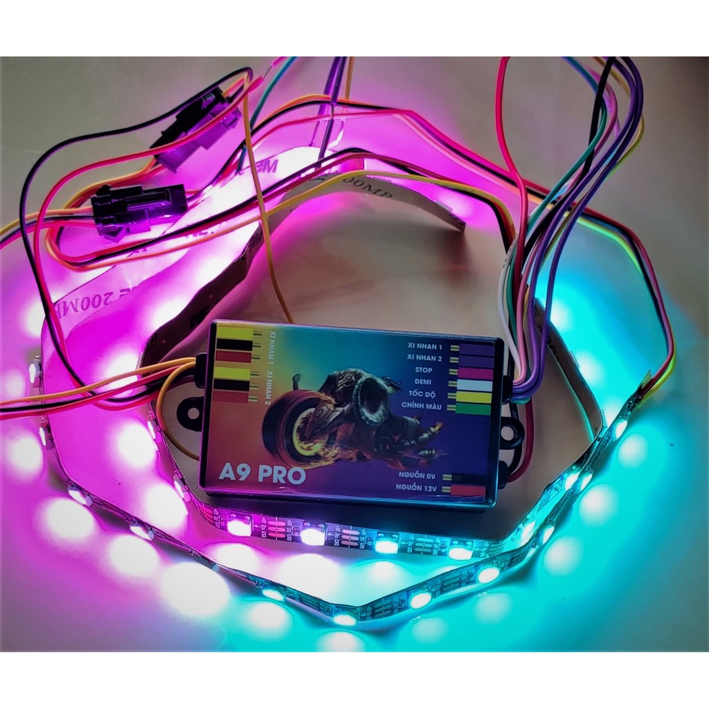 Mạch Audi A9 Pro loại dây dài 18led bản 2023 mới nhất