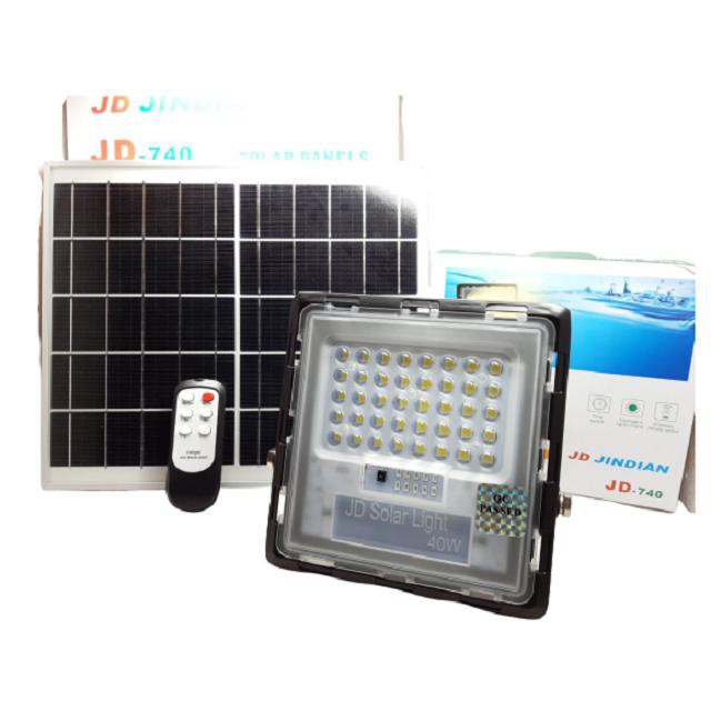 Đèn pha LED năng lượng mặt trời 40W JINDIAN JD-740 - Điện Việt