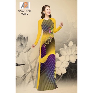 Vải áo dài dạ quang