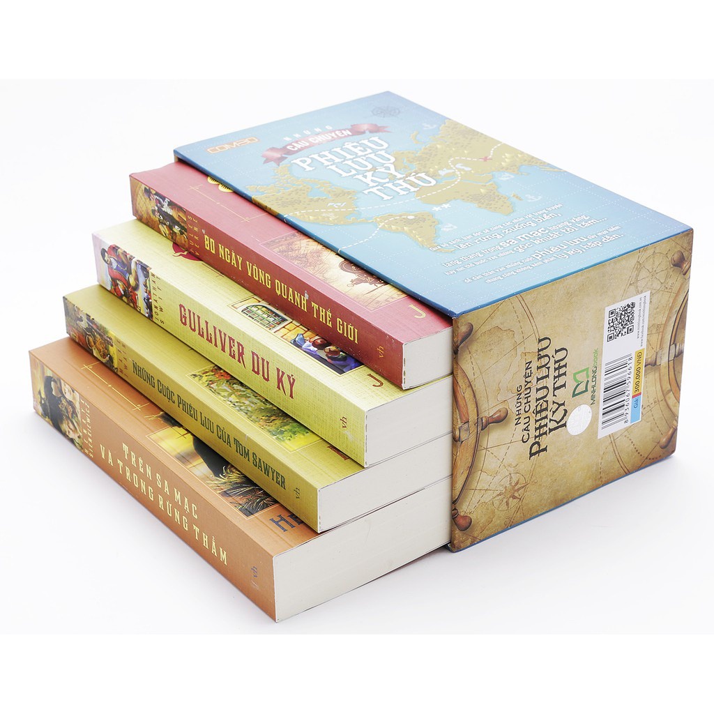 Sách - Combo: Những Câu Chuyện Phiêu  Lưu Kỳ Thú tập 2 (Minh Long)