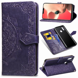 Case For Huawei nova 3i Classic Pattern Design Flip Wallet Case Cover