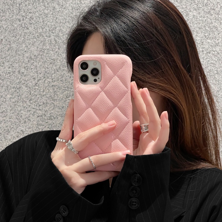 Bao Da Điện Thoại Màu Hồng Chống Vỡ Cho iPhone 14 / 14plus / 14pro / 14promax 13 / 13pro / 13promax 12 / 12pro / 12promax 11