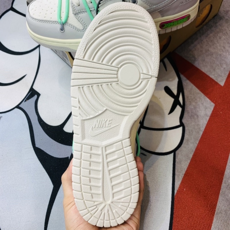 Hàng chuẩn | Giày Sb off white cổ thấp nam nữ