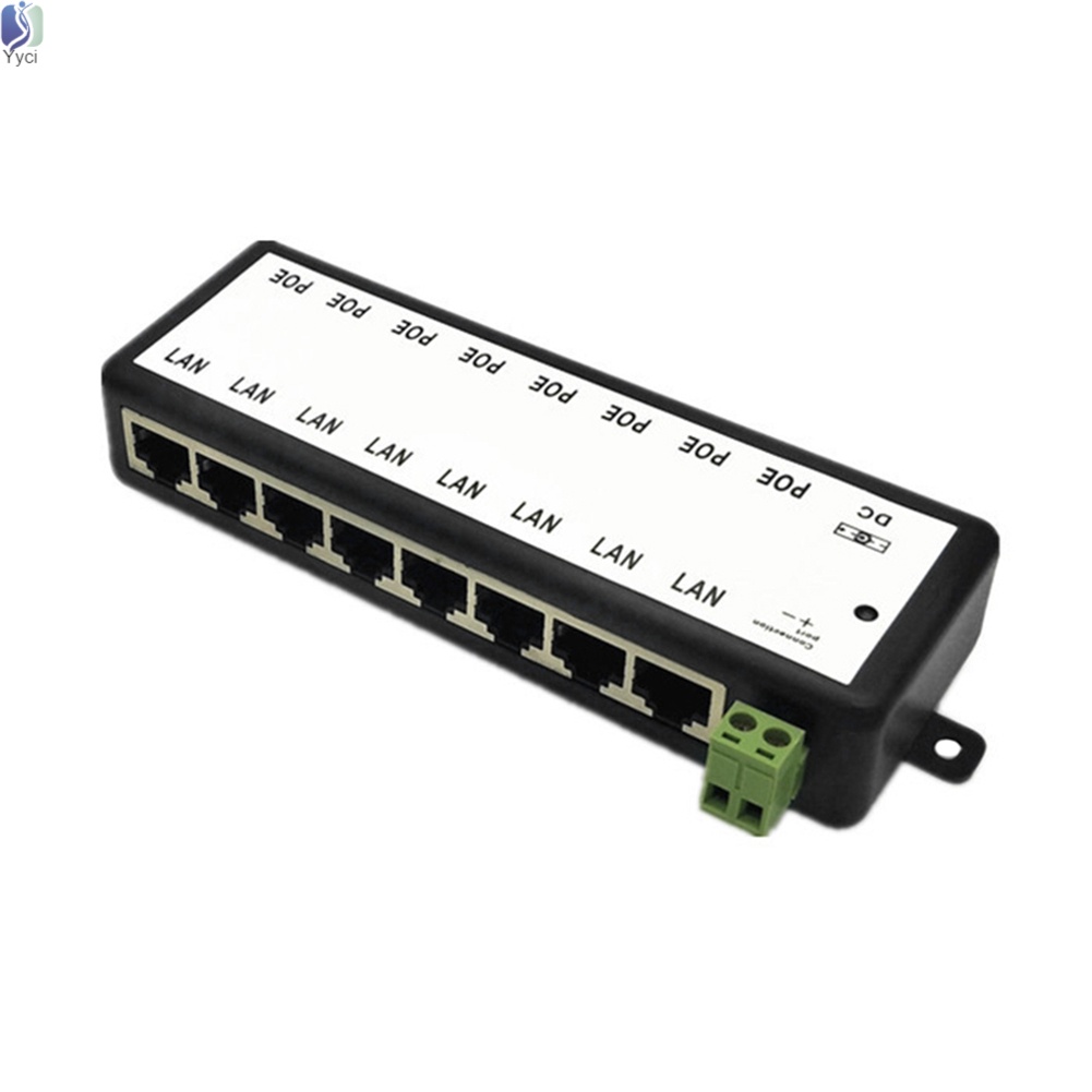 Đầu Chia 8 Cổng POE 12-48V POE Chuyên Dụng Chất Lượng Cao