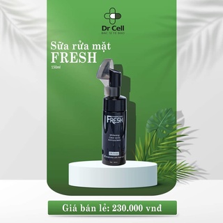Sữa rửa mặt làm sạch da foaming wash fresh dr cell 150ml