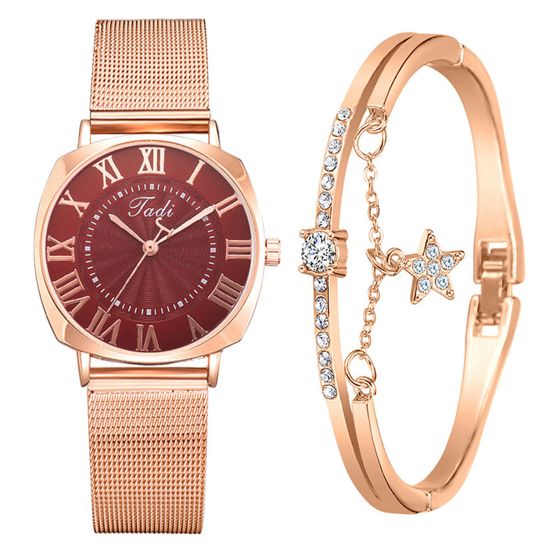 ZOLFA Rose Gold Women Watch Top Brand Luxury Magnetic Ladies Dress Wrist Watch Mesh Belt Female Clock for Dropship Đồng hồ nữ