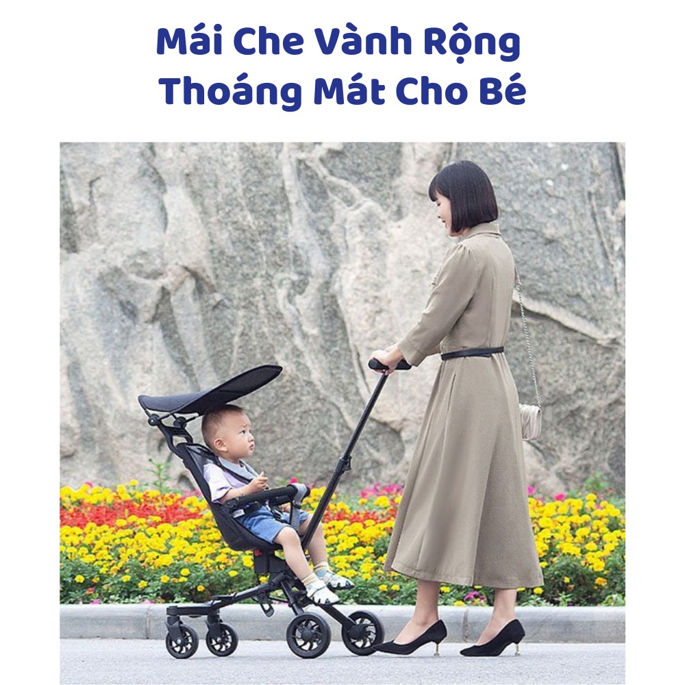 XE ĐẨY GẤP GỌN 2 CHIỀU HOBY CODY V969 ĐI SIÊU THỊ, ĐI CHƠI, DU LỊCH- ĐẢO CHIỀU, GẤP GỌN