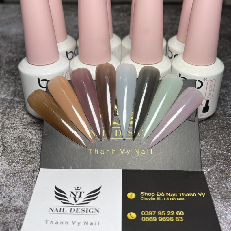 Sơn Gel Thạch, Sơn Thạch Bobo hàng chính hãng loại 1 [Thanh Vy Nail]