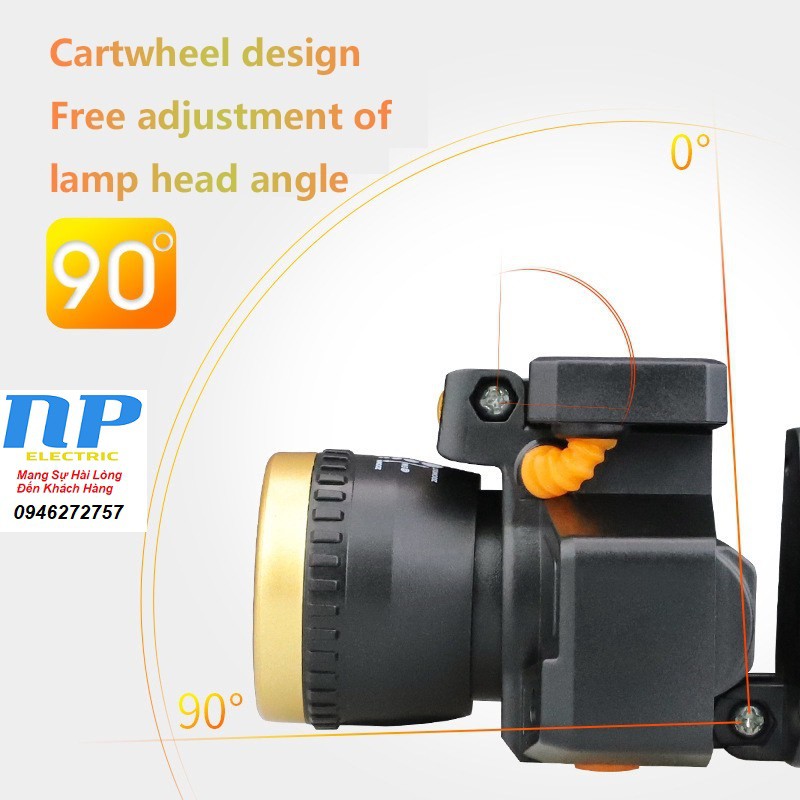 ĐÈN PIN SIÊU SÁNG CÓ ZOOM KÉO | CHỐNG NƯỚC