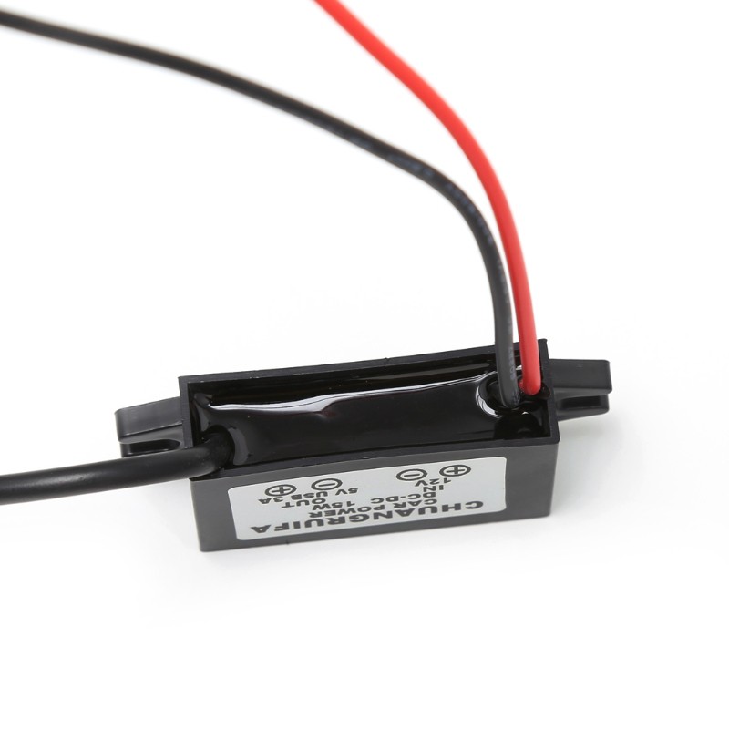 Mô đun chuyển đổi điện áp từ 12V sang 5V cho xe hơi