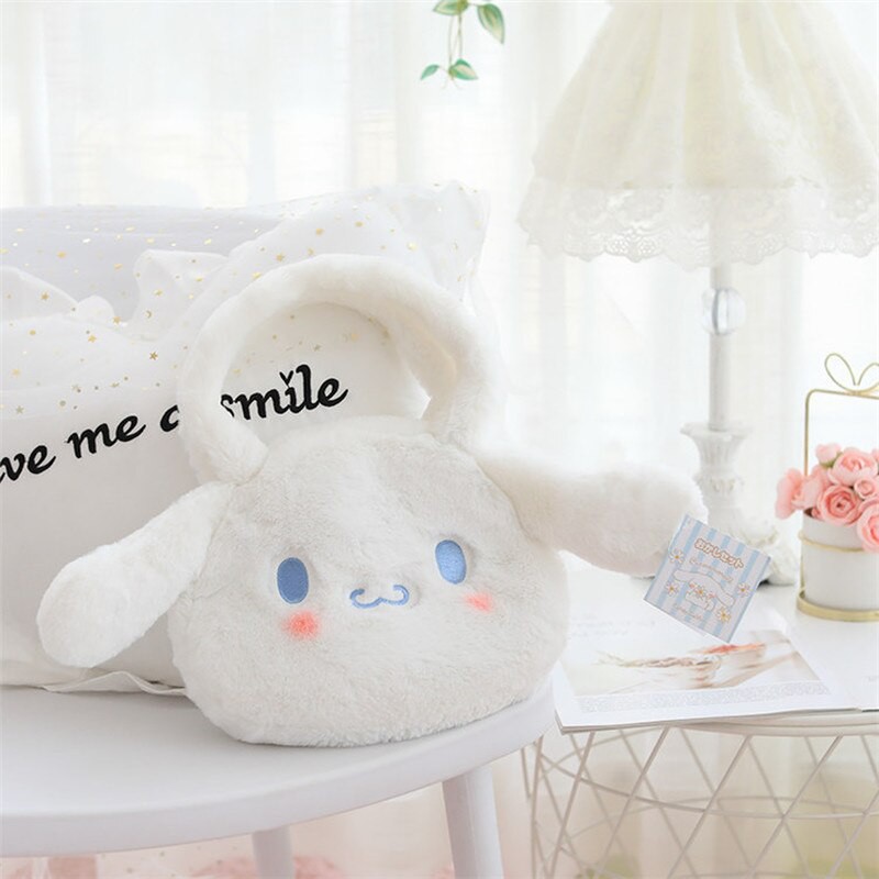 Túi đeo chéo nhồi bông mềm 4 kiểu Sanrio Series Cinnamoroll cho bé gái