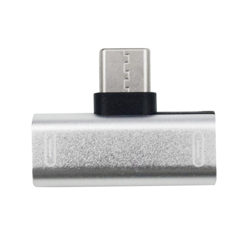 Bộ Chuyển Đổi Tai Nghe Hai Trong Một 3.5mm Type-C Cho Điện Thoại Mi
