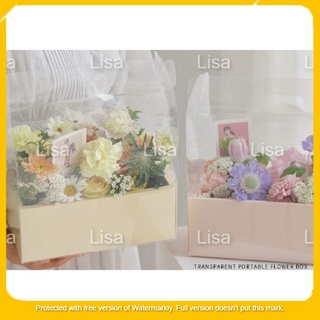 Set5 hộp mica 2 ngăn loại 1 đựng bánh,hoa,quà tặng sang trọng