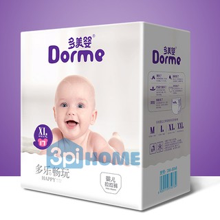 Bỉm dorme quần/dán đủ size s26, m22, l20, l19, xl18, xl17, xxl15