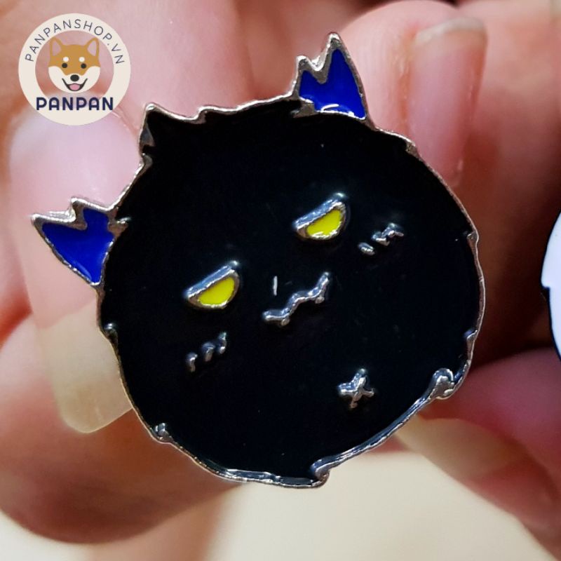 Pin cài áo Tỳ Bông/Tỳ Mộc anime Âm Dương Sư (Onmyoji) - nút cài áo