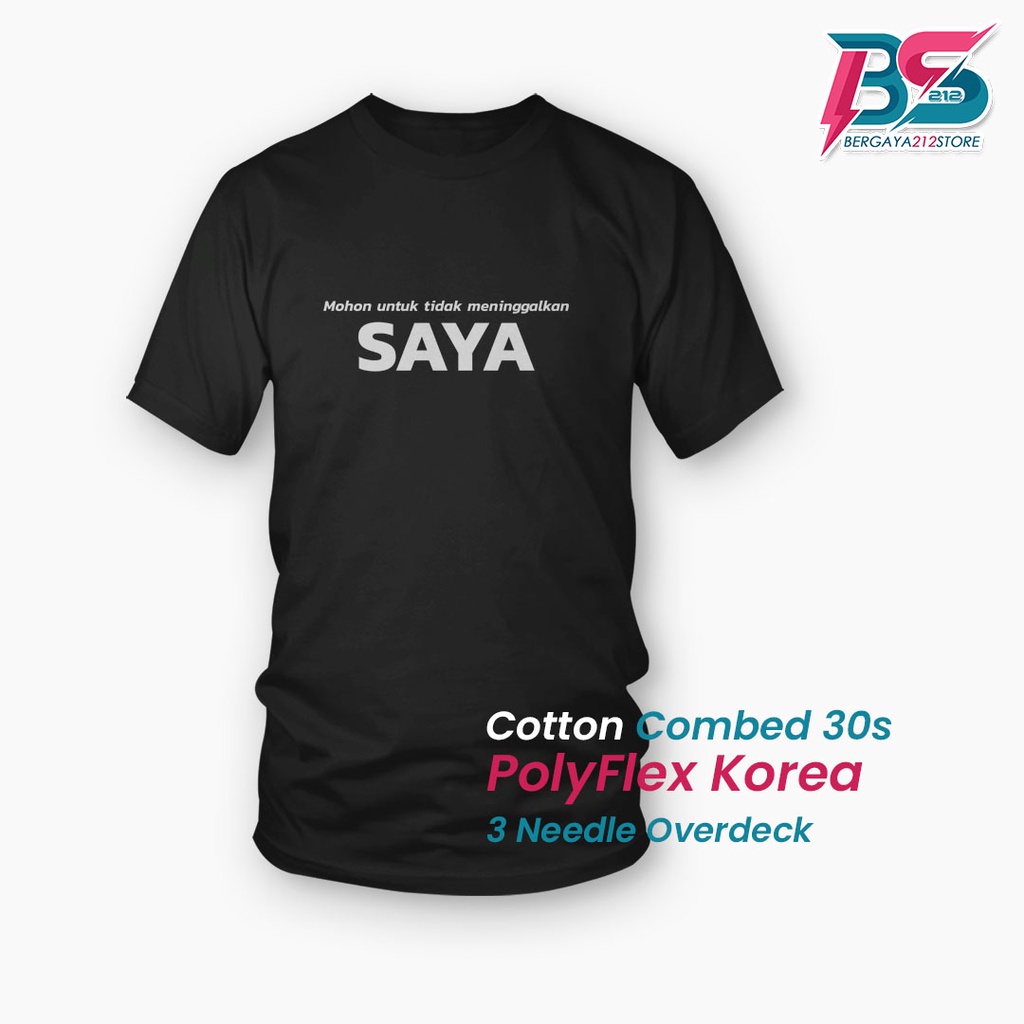 Mohon Distro Áo thun Cotton chải kỹ in chữ cái lùi lùi cho Unisex