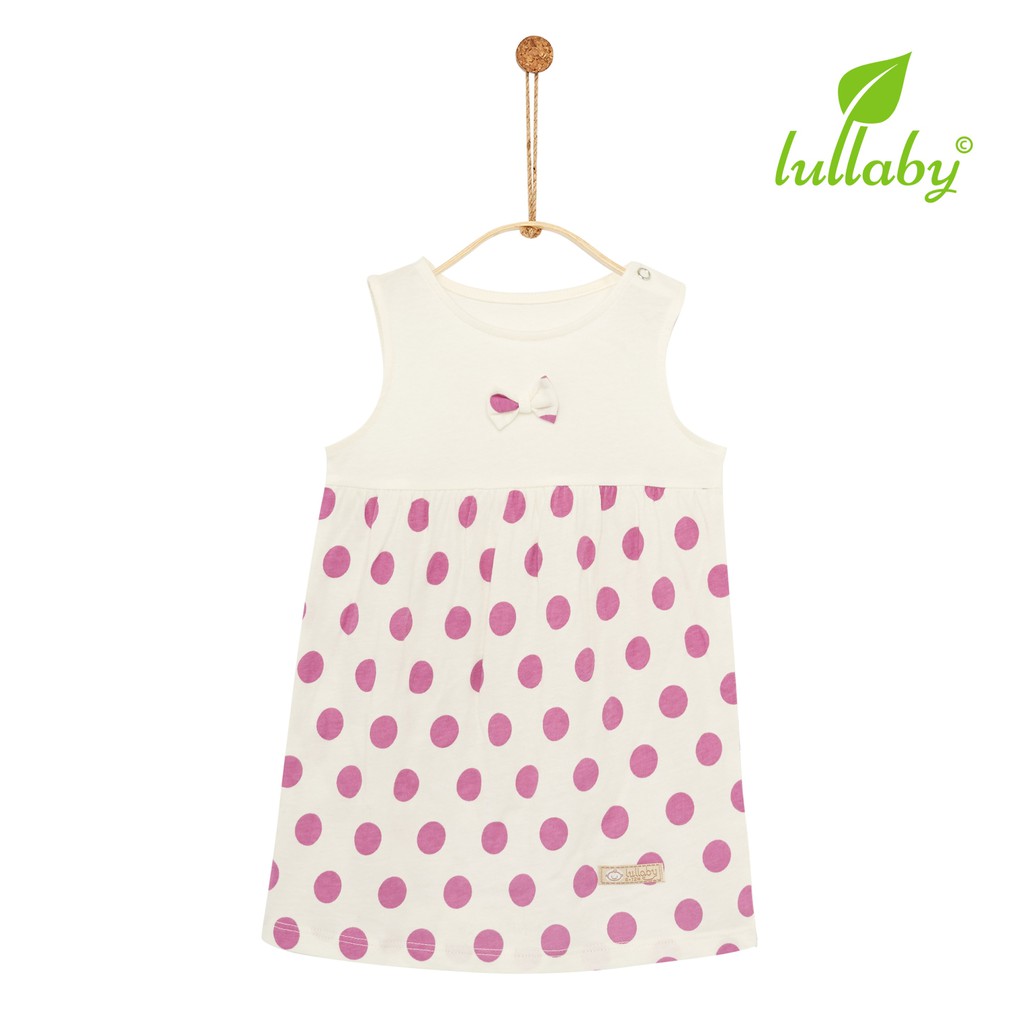 LULLABY Đầm sát nách bé gái NH1615