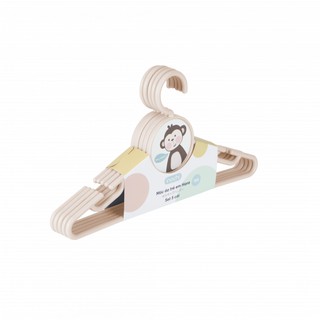 Set 05 Móc Treo Quần Áo Bằng Nhựa Cao Cấp Inochi Nhật Bản - Móc áo trẻ em Hara 188