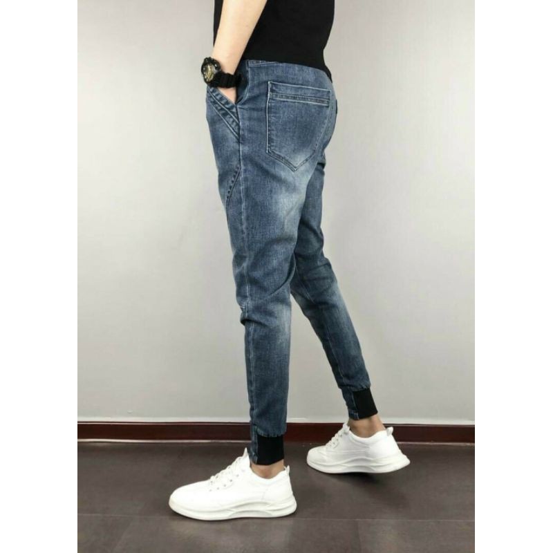 SALE TẾT 2021 Quần jean jogger nam cao cấp