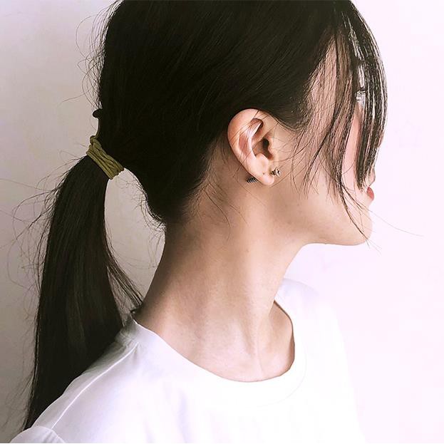 Bông Tai A07 Hình Ốc Vít Phong Cách Hàn Quốc