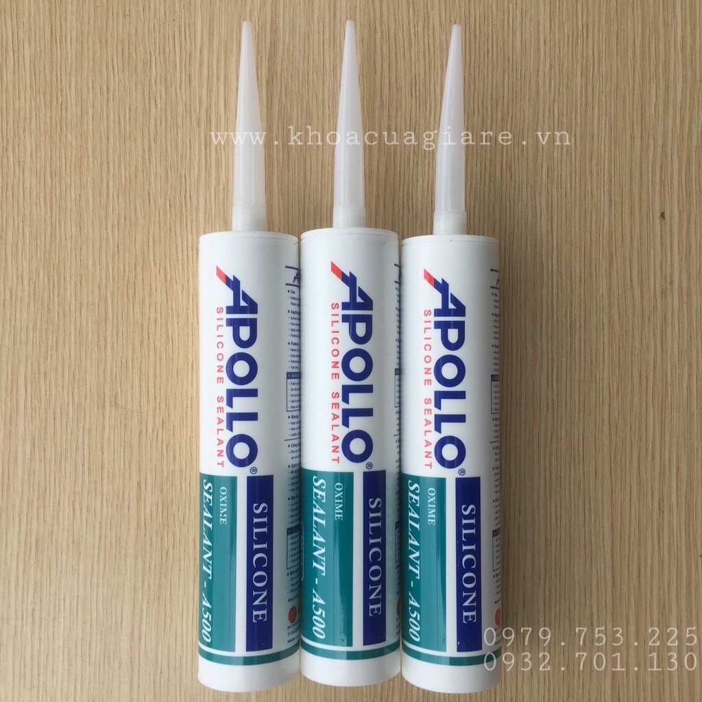 [CHÍNH HÃNG] Keo APOLLO Silicone Sealant A500